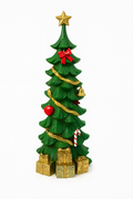 Christmas Tree Resin 19" With Present Box